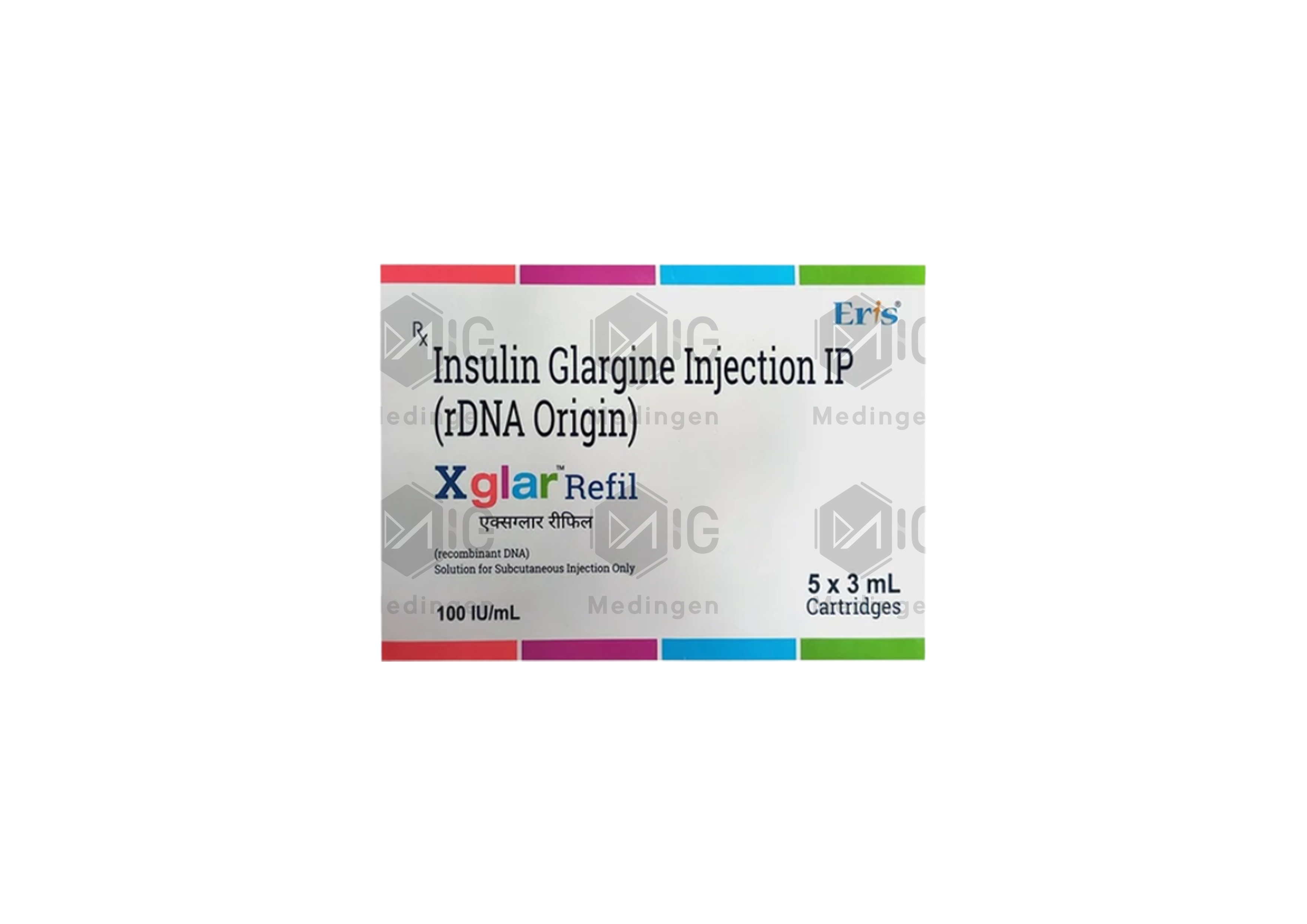XGLAR REFIL INJECTION